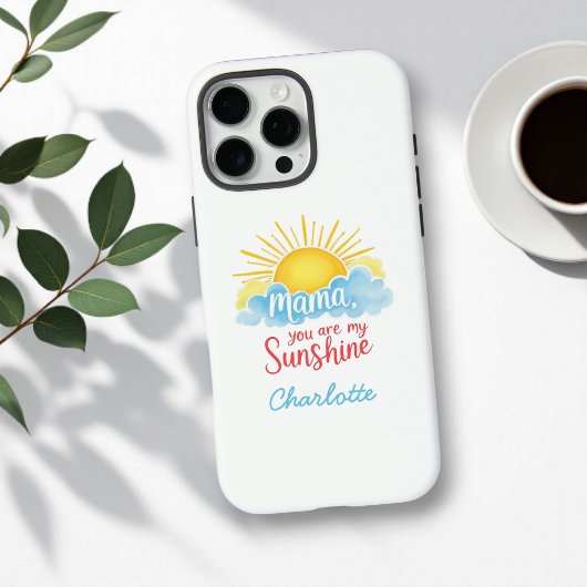 Mama, du bist mein Sonnenschein | Der beste Mutter Case-Mate iPhone Hülle