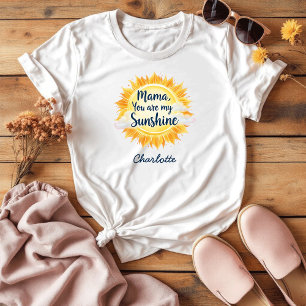 Mama, du bist mein Sonnenschein Herzlicher Mutte T-Shirt