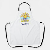 Mama, du bist mein Sonnenschein | Niedlicher Mutte Schürze (Vorderseite)