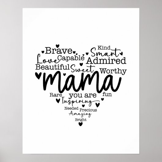 Mama du bist poster (Vorne)