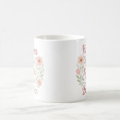 Mama du machst das Leben blutende Blume Kaffeetasse (Mittel)