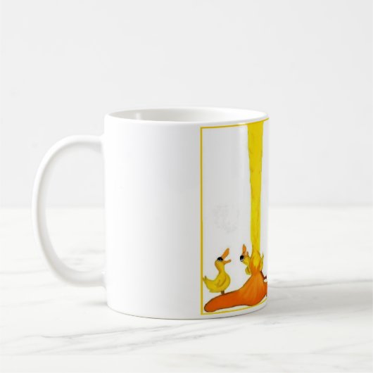 Mama Duck & Ducklings Tasse (Links)