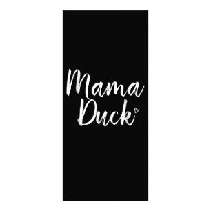 Mama Duck , Niedliche Ente, Mors Day, Geschenke Ma Werbekarte