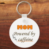 Mama durch Koffein Schlüsselanhänger (Vorderseite)