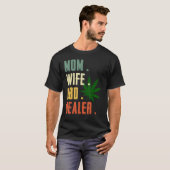 Mama Ehefrau Cbd Händler Cbd Öl Affiliate Vertrieb T-Shirt (Vorne ganz)