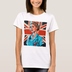 Mama Ehefrau Pflege T - Shirt