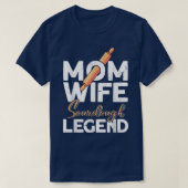 Mama Ehefrau Sourdough Legend - Brot Backwaren Bac T-Shirt (Design vorne)