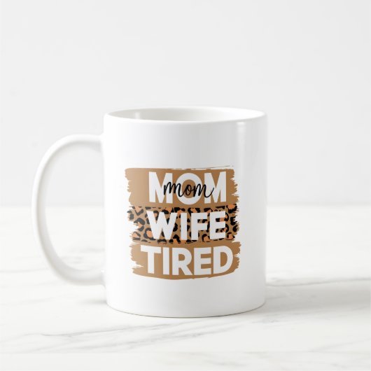 Mama Ehefrau Tasse (Links)