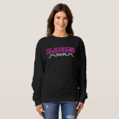 Mama einer Farbwächter-Mama Sweatshirt (Vorne ganz)