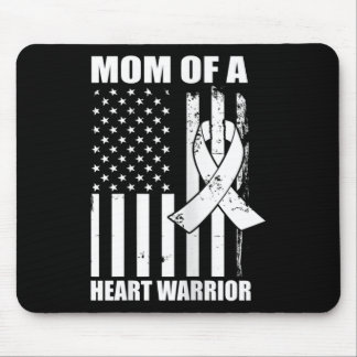 Mama einer Herzerkrankung des roten Herzens Mousepad