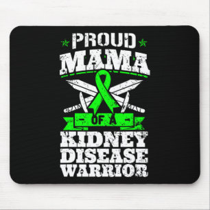Mama einer Mama zur Bewusstseinsbildung bei Nieren Mousepad