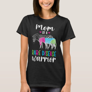 Mama einer seltenen Erkrankung Kriegermutter Selte T-Shirt