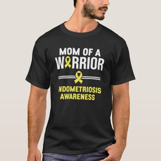 Mama einer Warrior-Endometriose T-Shirt (Vorderseite)