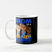 Mama einer Warrior Hydrocephalus Awareness Sonnenb Kaffeetasse (Links)
