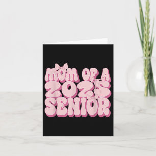 Mama eines 2025 Senior Abschluss Coquette Bow Cl Karte