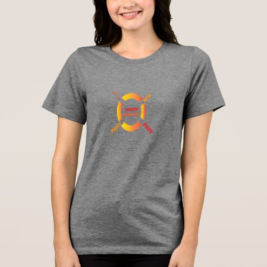 MAMA EINES 2025-STUDIUMS. Tri-Blend SHIRT (Vorderseite)