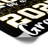 Mama eines Cl von 2025 Grad Senior bei Frauen Poster (Ecke)