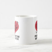 Mama eines Doktors Heart Gift Kaffeetasse (Mittel)