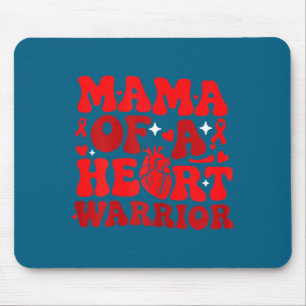 Mama eines Herz-Kriegers CHD-Bewusstsein Herzkrank Mousepad