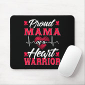 Mama eines Herzkriegers - KD-Bewusstsein Mousepad (Mit Mouse)