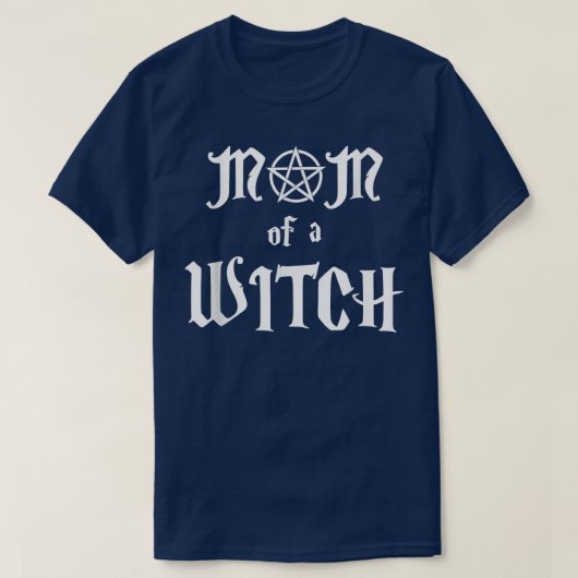 Mama eines HexenPentagrams T-Shirt (Design vorne)