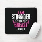 Mama eines kämpferischen Brustkrebses Ribbo Mousepad (Mit Mouse)