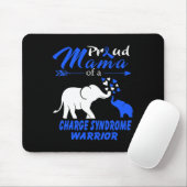 Mama eines Kartäts-Syndrom-Kriegers Mousepad (Mit Mouse)
