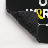 Mama eines kriegerischen Dipg-Bewusstseins Kinderk Mousepad (Ecke)