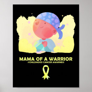 Mama eines kriegerischen Krebsbewusstseins Poster