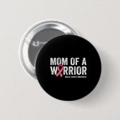 Mama eines Kriegers gegen Brustkrebs Button (Vorne & Hinten)