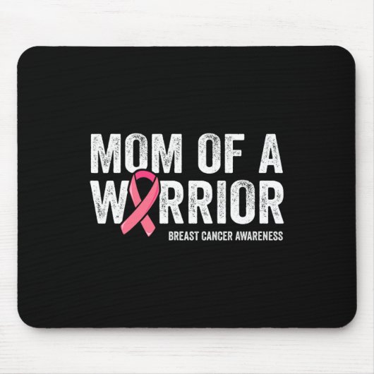 Mama eines Kriegers gegen Brustkrebs Mousepad (Vorne)