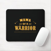Mama eines Kriegers Krebs im Kindesalter Mousepad (Mit Mouse)