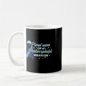 Mama eines Kriegers mit Hydrocephalus Kaffeetasse (Links)