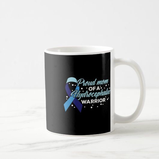 Mama eines Kriegers mit Hydrocephalus Kaffeetasse (Rechts)