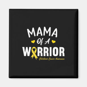 Mama eines Kriegsherochenkrebsbewusstseins Magnet