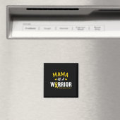 Mama eines Kriegsherochenkrebsbewusstseins Magnet (In Situ (Geschirrspüler))