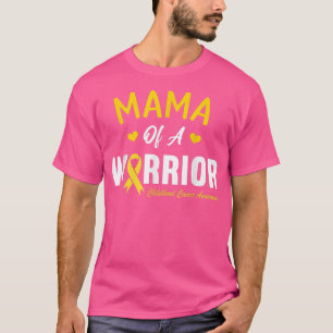 Mama eines Kriegsherochenkrebsbewusstseins T-Shirt