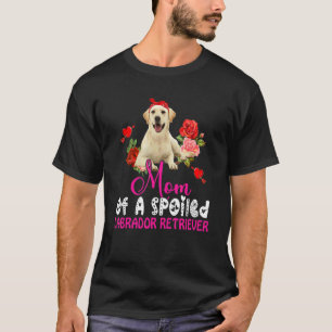 Mama eines verschmutzten Labrador Retriever Niedli T-Shirt