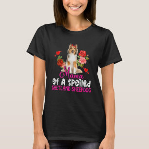 Mama eines verschollenen Schafhundes Niedlicher Hu T-Shirt