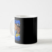 Mama eines Warrior-Hydrocephalus-Bewusstseins-Sonn Kaffeetasse (Vorderseite Links)