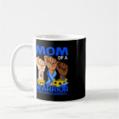 Mama eines Warrior-Hydrocephalus-Bewusstseins-Sonn Kaffeetasse (Links)