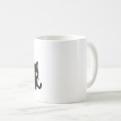 Mama eines Wildkindes mit Schwarzer Katze Kaffeetasse (VorderseiteRechts)