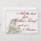 Mama - einfach unersetzlich - Bouquet (Rückseite)