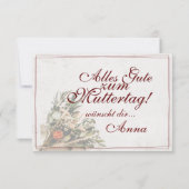 Mama - einfach unersetzlich - Bouquet (Rückseite)