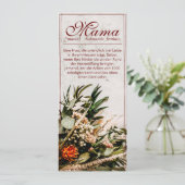 Mama - einfach unersetzlich - Bouquet (Stehend Vorderseite)
