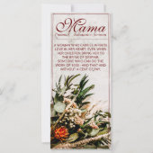 Mama - einfach unersetzlich - Bouquet (Vorderseite)