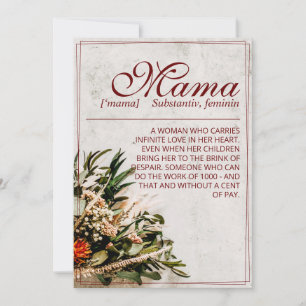 Mama - einfach unersetzlich - Bouquet