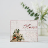 Mama - einfach unersetzlich - Bouquet (Stehend Vorderseite)
