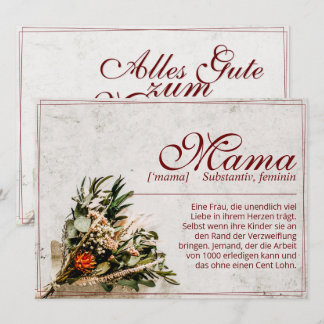 Mama - einfach unersetzlich - Bouquet