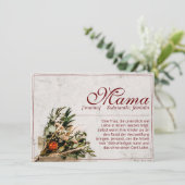 Mama - einfach unersetzlich - Bouquet (Stehend Vorderseite)
